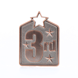 Shield Medal 3rd Place 60mm