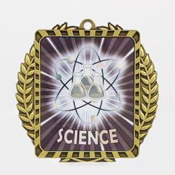 Lynx Wreath Science Medal Gold 