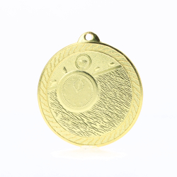 Chevron Swimming Medal 50mm - Gold