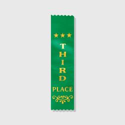 Third Place Ribbon (25 Pack)