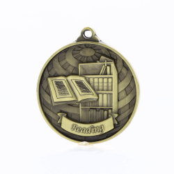 Global Reading Medal 50mm Gold 