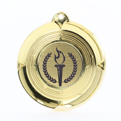 Deluxe Victory Medal 50mm Gold 