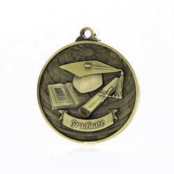 Global Tennis Medal 50mm Gold 
