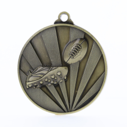 Sunrise AFL Medal 70mm Gold 