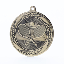 Tennis Apollo Medal 55mm Gold