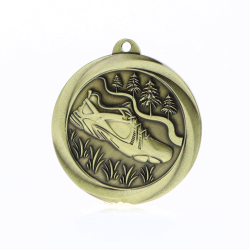 Econo Cross Country Medal 50mm Gold