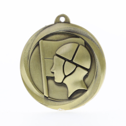 Econo Surf Lifesaving Medal 50mm Gold