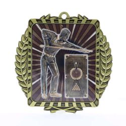 Lynx Wreath Pool/Snooker Medal Gold