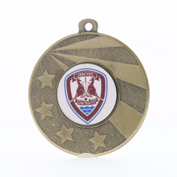 Personalised Economy Medal 50mm Gold