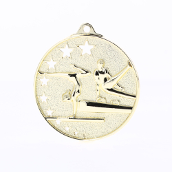 Star Gym Medal 52mm Gold