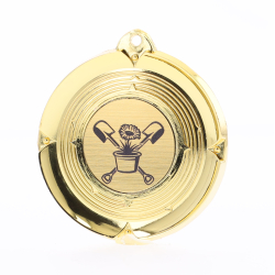 Deluxe Gardening Medal 50mm Gold