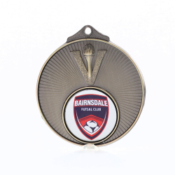 Victory Personalised Medal 50mm Gold