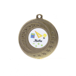 Wayfare Medal Maths - Gold 50mm