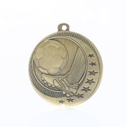 Soccer Wayfare Medal Gold 50mm