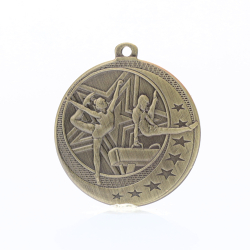 Gymnastics Wayfare Medal Gold 50mm