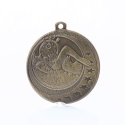 Swimming Wayfare Medal Gold 50mm