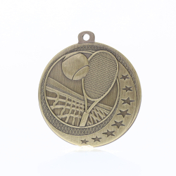 Tennis Wayfare Medal Gold 50mm