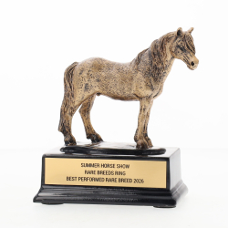 Horse on Base 120mm