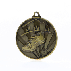Sunrise Cross Country Medal 50mm Gold