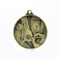 Sunrise Art Medal 50mm Gold