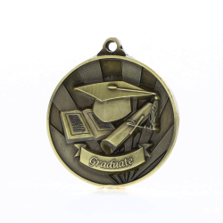 Sunrise Graduate Medal 50mm Gold
