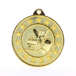 Surf Lifesaving Starry Medal Gold 50mm