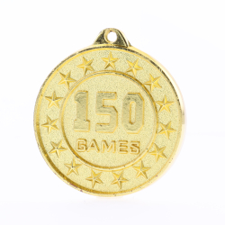 150 Games Starry Medal Gold 50mm