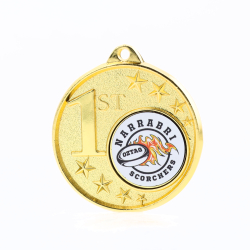 1st Place Logo Starry Medal 50mm