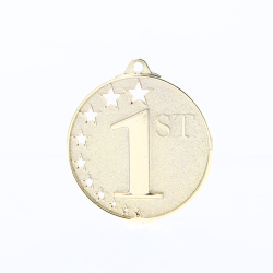 Star Medal First Place Gold 50mm
