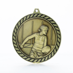 Venture AFL Female Medal Gold 60mm