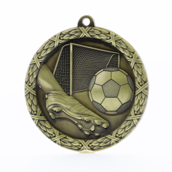 Football Derby Medal Gold 64mm