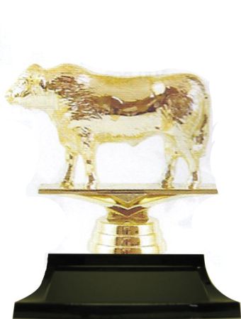 Angus Bull Figure on Base 115mm