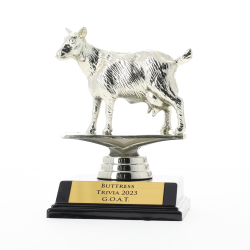 Goat Figurine on Base 130mm