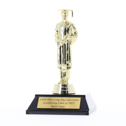 Graduate Figurine on Base Male 150mm