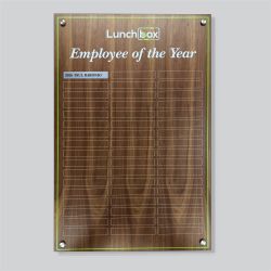 Federation Timber & Acrylic Honour Board 890x590mm