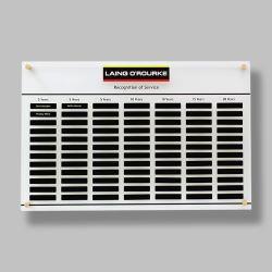 Versatility Magnetic Acrylic Honour Board 900x600mm
