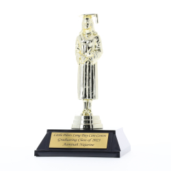 Graduate Figurine on Base Female 150mm