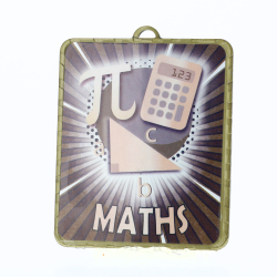 Lynx Medal Maths 75mm