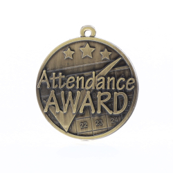 Star Attendance Medal 50mm 