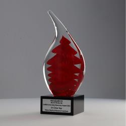 Art Glass Vulcan 215mm 