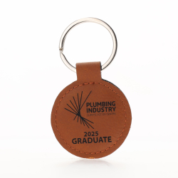 Rawhide Leather Keyring