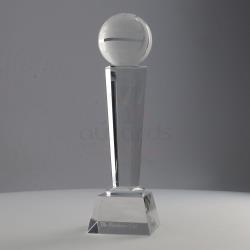 Crystal Netball Tower 230mm 