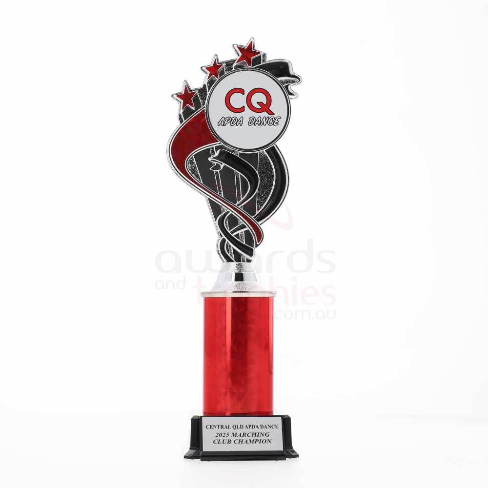 Ribbon Silver/Red 265mm