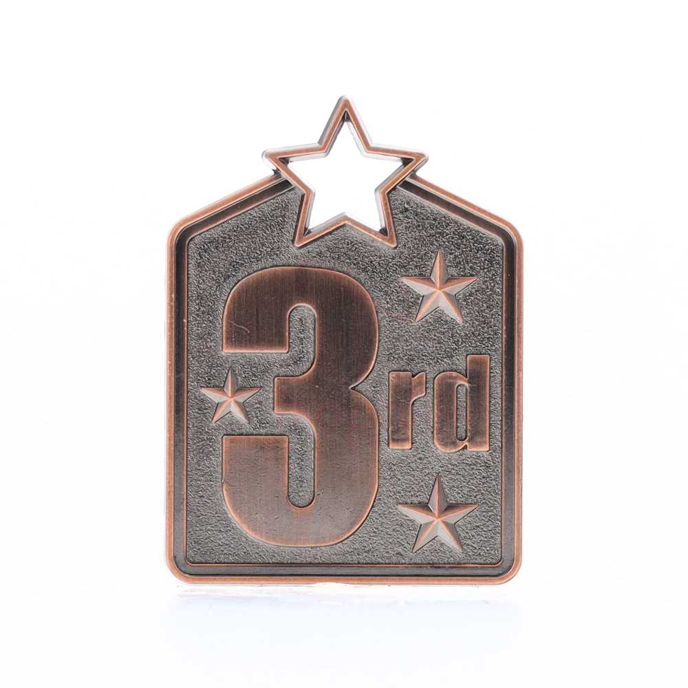 Shield Medal 3rd Place 60mm