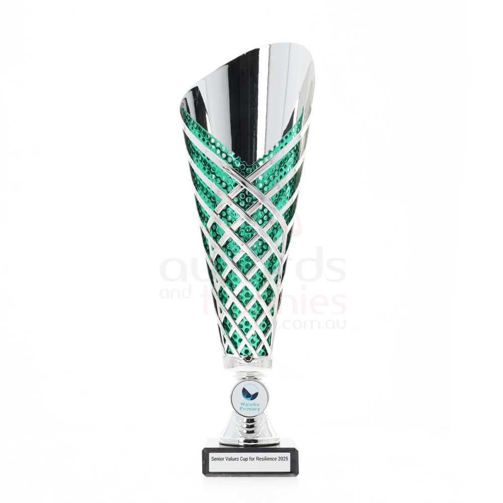 Marvellon Cup Green/Silver 320mm