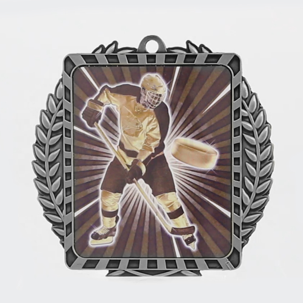 Lynx Wreath Ice Hockey Silver