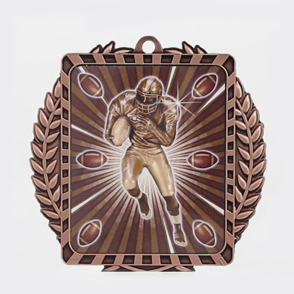 Lynx Wreath American Football Bronze