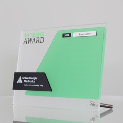 Aspire Desk Plaque - Landscape