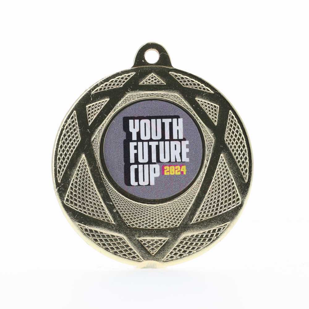 Superstar Personalised Medal Gold 50mm