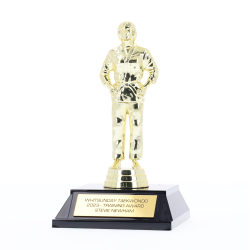 Judo Figurine on Base Female 150mm